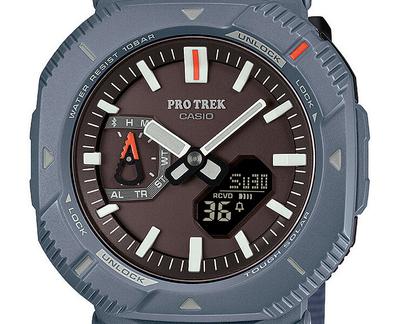 Casio Pro Trek PRJ-B001B-2JF Hiker Line – Солнечные часы с Bluetooth и ремешком из биомассы