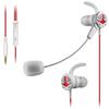 Elecom Earphones Perfect for Smartphone Games Equipped with Microphone Arm Inner Type White HS-GS30EWH