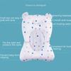 Baby Bath Seat Support Mat Foldable Baby Bath Tub Pad & Chair Newborn Support Seat Mat Baby Bath Seat Floating Water Pad