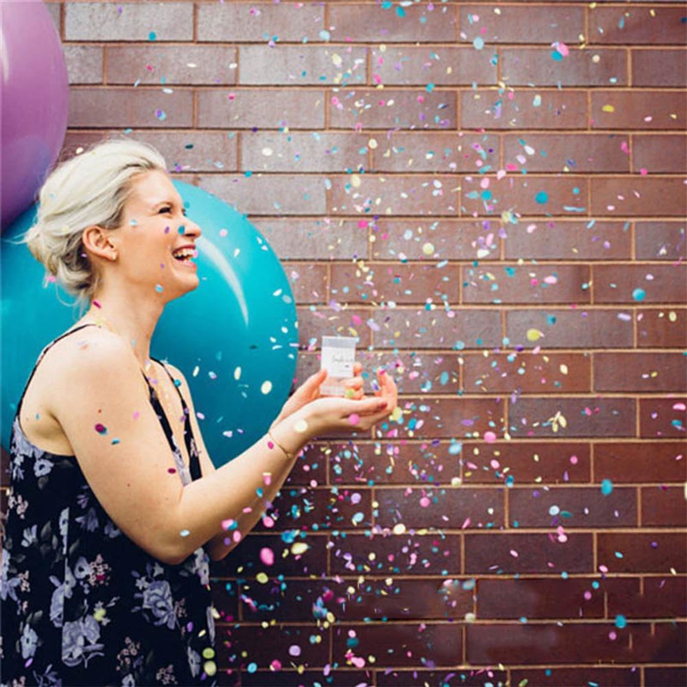 Birthday Anniversary Exploding Confetti Decorations For Wedding Confetti Popper Party Supplies