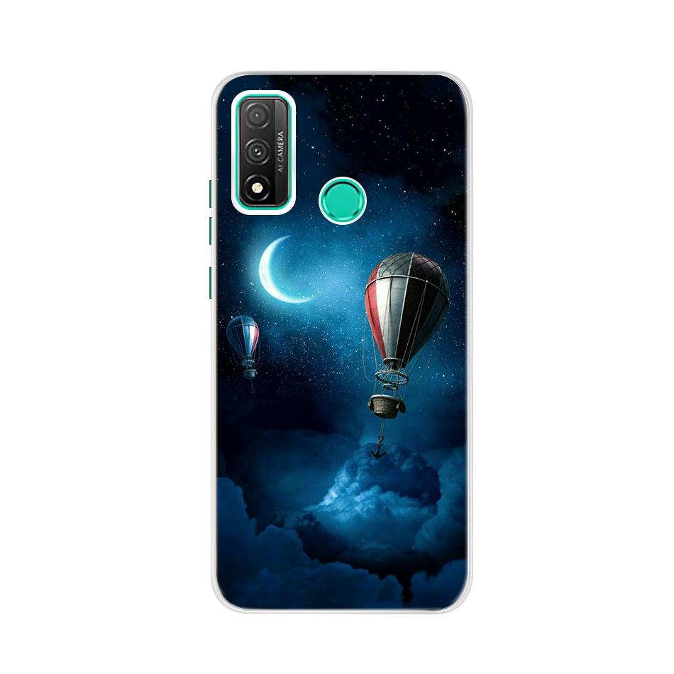Phone Case For Huawei P smart 2020 Case TPU Silicon Soft Painted Coque Huawei Psmart 2020 POT-LX1A 6.21" Cover Bumper Cases capa