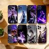Чехол для телефона B-Bleach Аниме Айзен Для iPhone17,16,15,14,13,12,Plus,Pro Max, 5G Другие Мягкий Черный Чехол