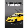 1/32 Mitsubishi Lancer Evolution EVO IX 9 Alloy Sports Car Model Diecast Metal Race Vehicles Car Model Sound Light Kids Toy Gift