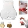 Молоко Сок Бабл Ти Сексуальная Попа Стеклянная Чашка Прочный Бокал для Вина Стаканы в Форме Попы Для Воды Кофе Напитков