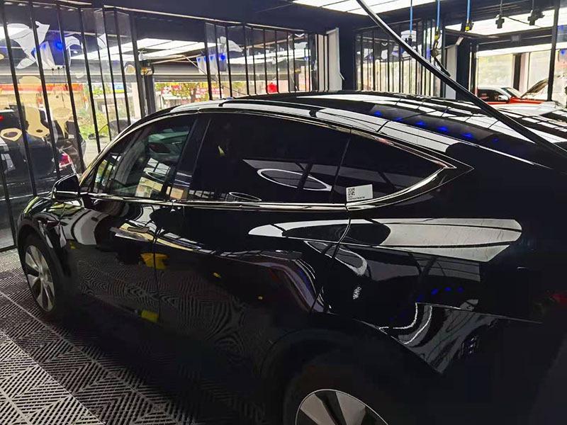 Накладки из нержавеющей стали для кромок окон и дверей для Tesla Model 3 и Y, модификация стекла