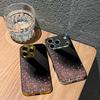 Красочный гальванизированный стеклянный чехол для телефона iPhone 17 16 15 14 13 12 11 Pro Max Plus 16E 17Air