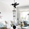 Creative Gifts Home Decoration Hollow Iron Craft Wind Chime Novelty Metal Pendant Bedroom Crafts Hanging Gift Room Accessories