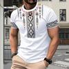Новая летняя мужская модная футболка с принтом в стиле ретро для мужчин