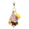 Charming Anpanman Bacteria Plush Toy Keychain With Colorful Star Accessories