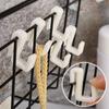 4 шт., пластиковые мини-крючки для ванной комнаты и кухни