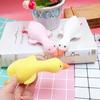 Fun TPR Cute Cartoon Duck Stress Relief Squeeze Ball Reliever Squish Toy Animal Antistress for Children Adult Gifts