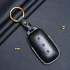 Чехол для ключа из натуральной кожи премиум-класса для моделей Geely: Boyue, Xingyue L, Dihao S, Xingrui, Icon, Binyue, Vision S1, X3, X6