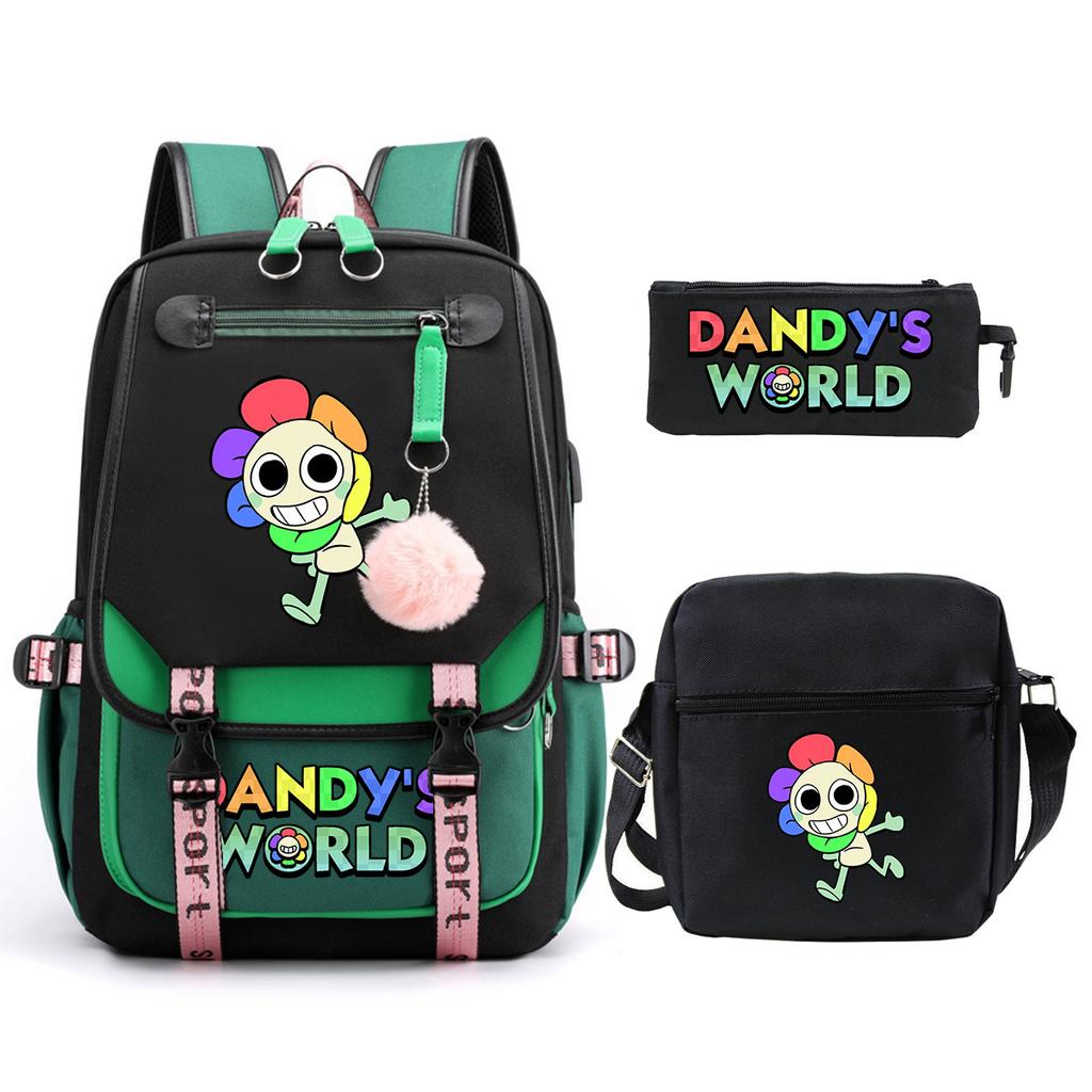 Детский рюкзак Dandy's world school trend большой вместимости для учеников начальной и средней школы, сумка для досуга