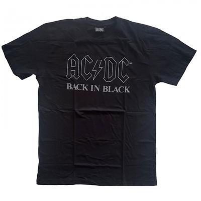 AC/DC Унисекс взрослая футболка Back In Black