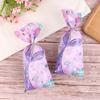 50Pcs Mermaid Party Candy Bags Biscuit Packing Bag Mermaid Birthday Gift Bag