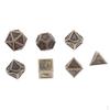 7 Polyhedral Metal For DnD RPG Board Games
