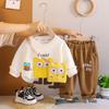 Kids Casual Long-Sleeve Set, Comfortable Daily Wear Outfits