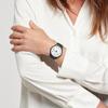 Swatch Кварцевые часы Luminous Pure Black Casual Sports Fashion 41 мм Белый циферблат Корпус из био-основанного материала Ремешок из био-основанного материала SO29B703