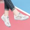 Новые женские повседневные туфли осень новые дышащие полые белые туфли тонкие мягкие подошвы женские повседневные туфли