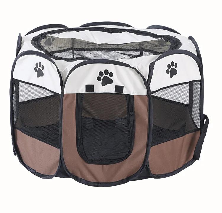 Легкий манеж для щенков Oxford Pet для средних собак Портативные манежи для кошек Внутреннее ограждение Складной манеж для собак Ограждения для собак