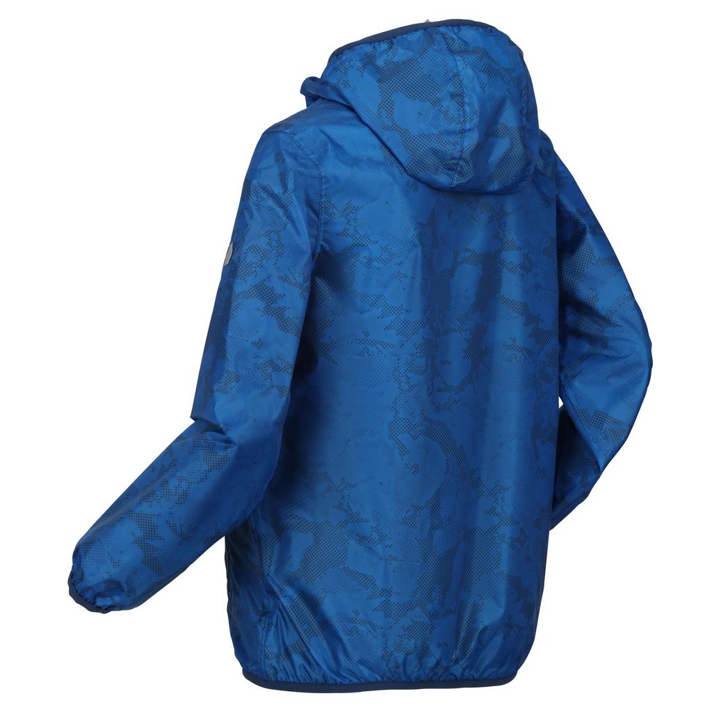Regatta Childrens/Kids Lever Printed Packaway Waterproof Jacket
