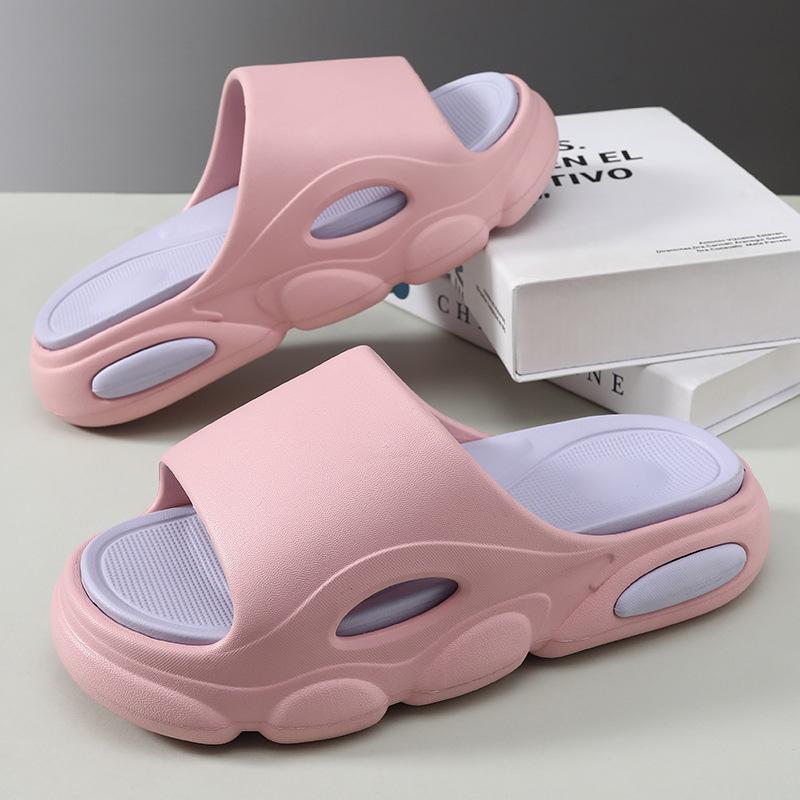 Fashion Slippers for Men Platform Soft Sole Slides Unisex EVA Light Home Shoes Non-Slip Indoor Men's Bathroom Sandals