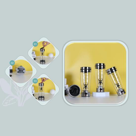 500 мл электрический шейкер, автоматический стакан для смешивания, прочный универсальный протеиновый шейкер для домашнего офиса, школы