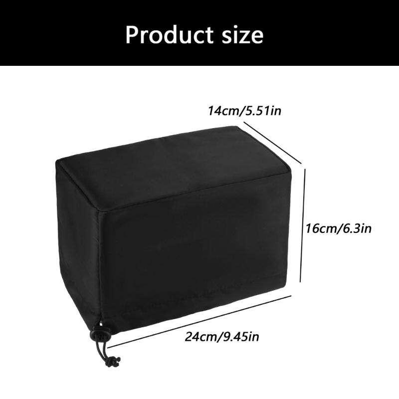 Desktop Label Printer Protective Cover Dust Cover Nylon Cloth Breathable Waterproof Easy Clean Strong For Label Printer