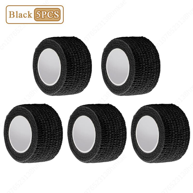 1/5/10/30/50 шт. Самоклеящийся бинт Гибкая эластичная спортивная лента для растяжений и отеков Бинт для защиты пальцев