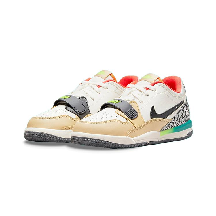Jordan Legacy 312 Low Удобные Нескользящие Амортизирующие Износостойкие Низкие Винтажные Баскетбольные Кроссовки DZ2766-101