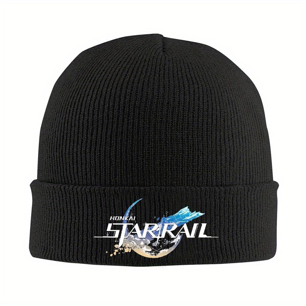 pc Honkai Star Rail Logo Game Beanie Hat For Warm Winter Skull Knitting Hat Cap