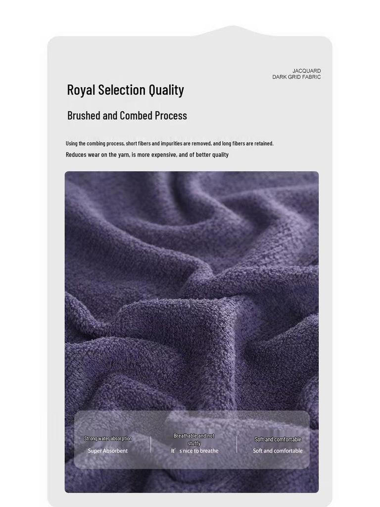 Унисекс Полосатый Впитывающий Халат-Полотенце - Короткий Рукав Пара для Мужчин и Женщин