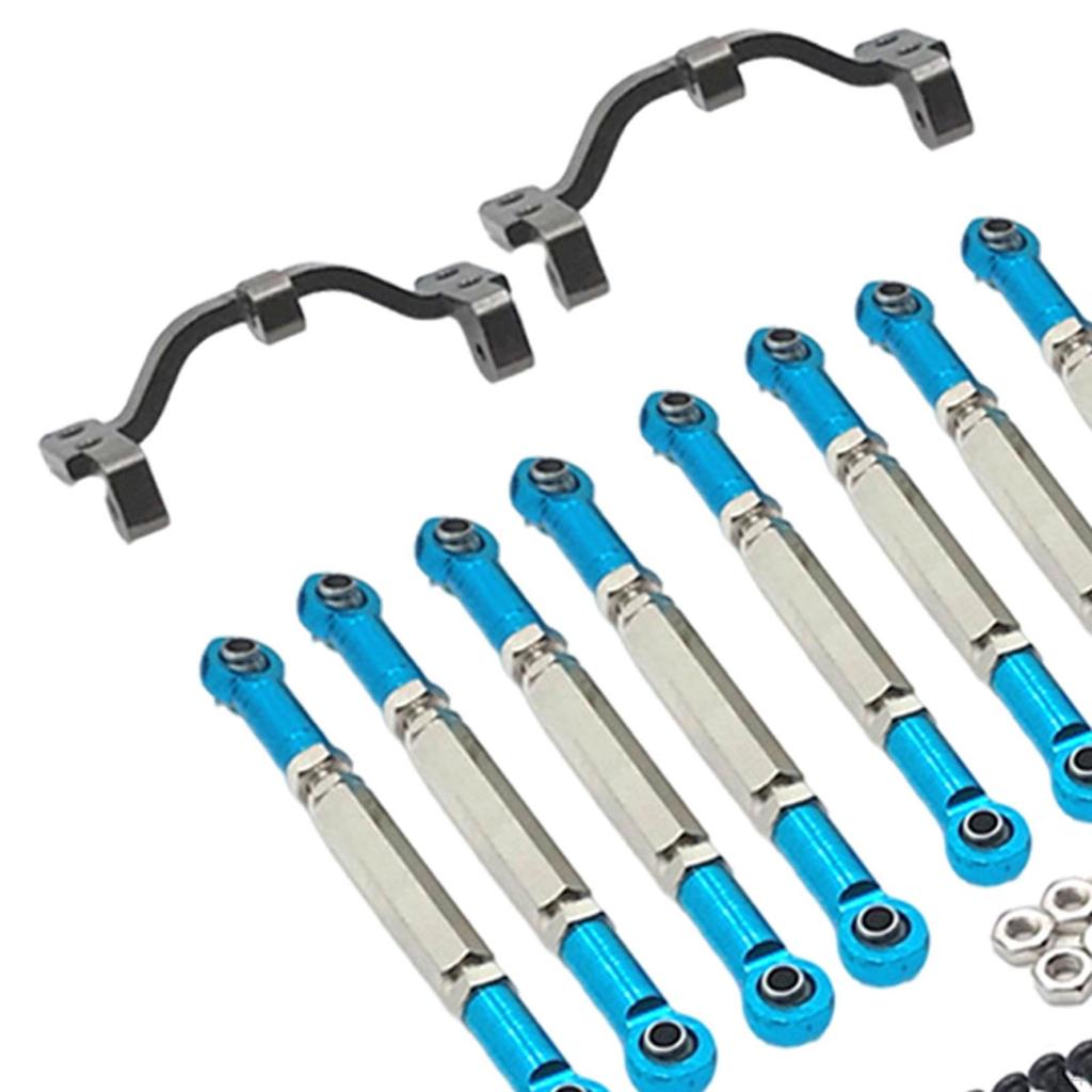 1:16 алюминиевых регулируемых комплектов с тяговым основанием для сиденья для WPL B14 C24 FY, гусеничного багги, аксессуар «сделай сам»