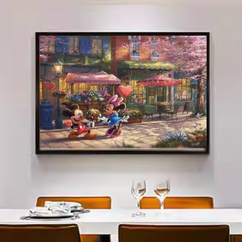 Модный подарок для девочки в тематике Микки Мауса, сказочные обои для декора спальни