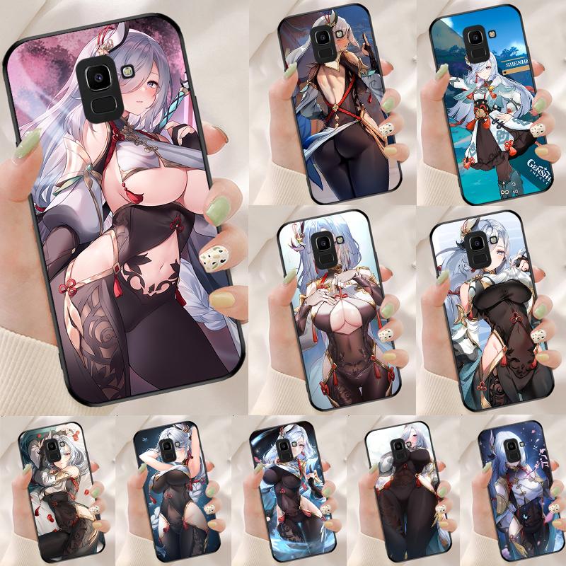 Чехол Genshin Anime Shenhe для Samsung Galaxy M33 M35 M55 M15 M12 M13 M14 M34 M54 M53 M21 M31 M11 M32 M52 M06 M16