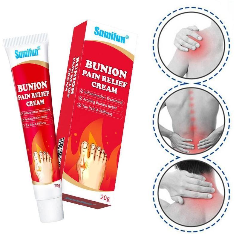 20g Bunion Gout Pain Relief Ointment Toe Joint Valgus Corrector Cream Bunion Toe Relief Care Sports Support Cream Therapy
