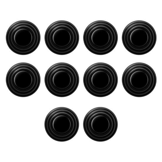 10Pcs Car Door Bumper Protection Pads Silicone Shock Absorber Anti-Collision Gasket for Sealing Soundproofing Car Door Protector