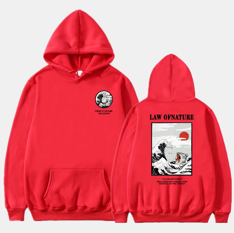 Япония вышивка забавные кошачьи волнистые флисовые толстовки зимние повседневные толстовки в стиле хип-хоп уличная одежда