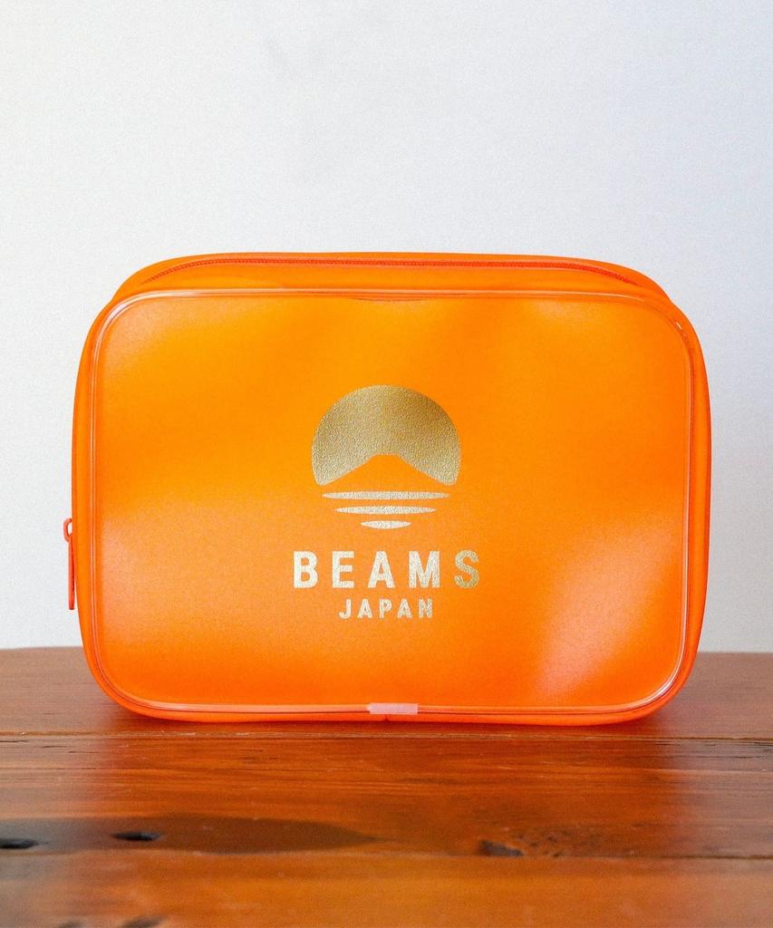 BEAMS JAPAN Сумка-косметичка с логотипом Misty Layer Прозрачный органайзер для косметики Япония