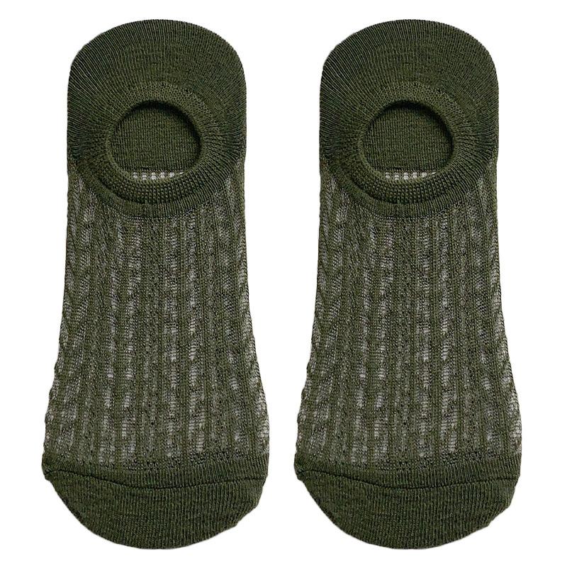Летние дышащие влагоотводящие противоскользящие полые неглубокие невидимые носки мужские носки ювелирные аксессуары