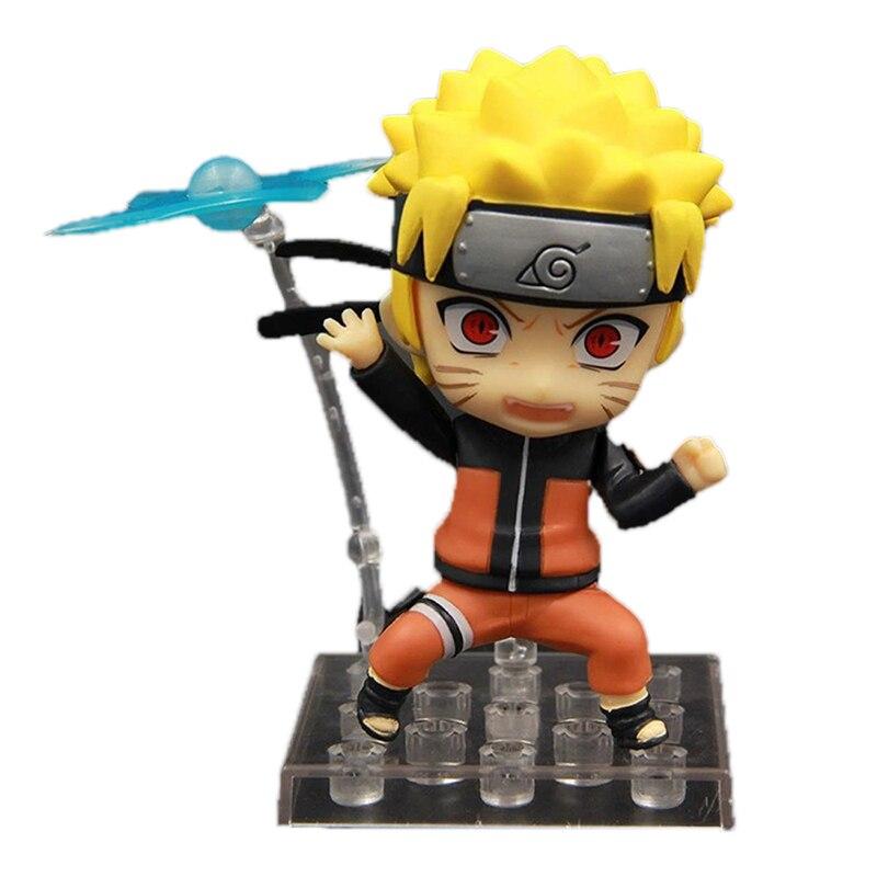 Naruto Model Toys Naruto Figure Cartoon Anime Clay Face Changing Whirlpool Animation Hand Made Q Version Gift Figma Figurines