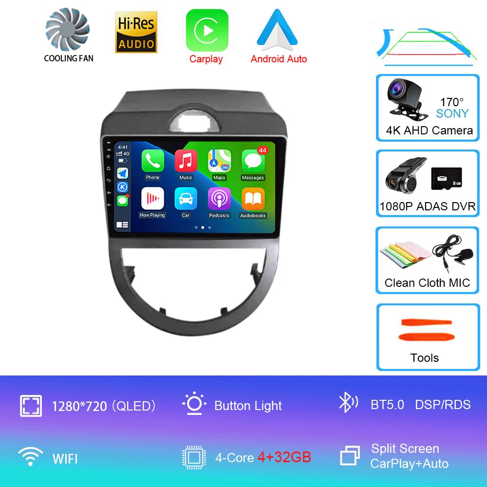 Android 14 For KIA Soul 2009-2013 Built-In Carplay AUTO Car Radio Stereo DSP IPS Multimedia Player GPS Navigation BT WIFI