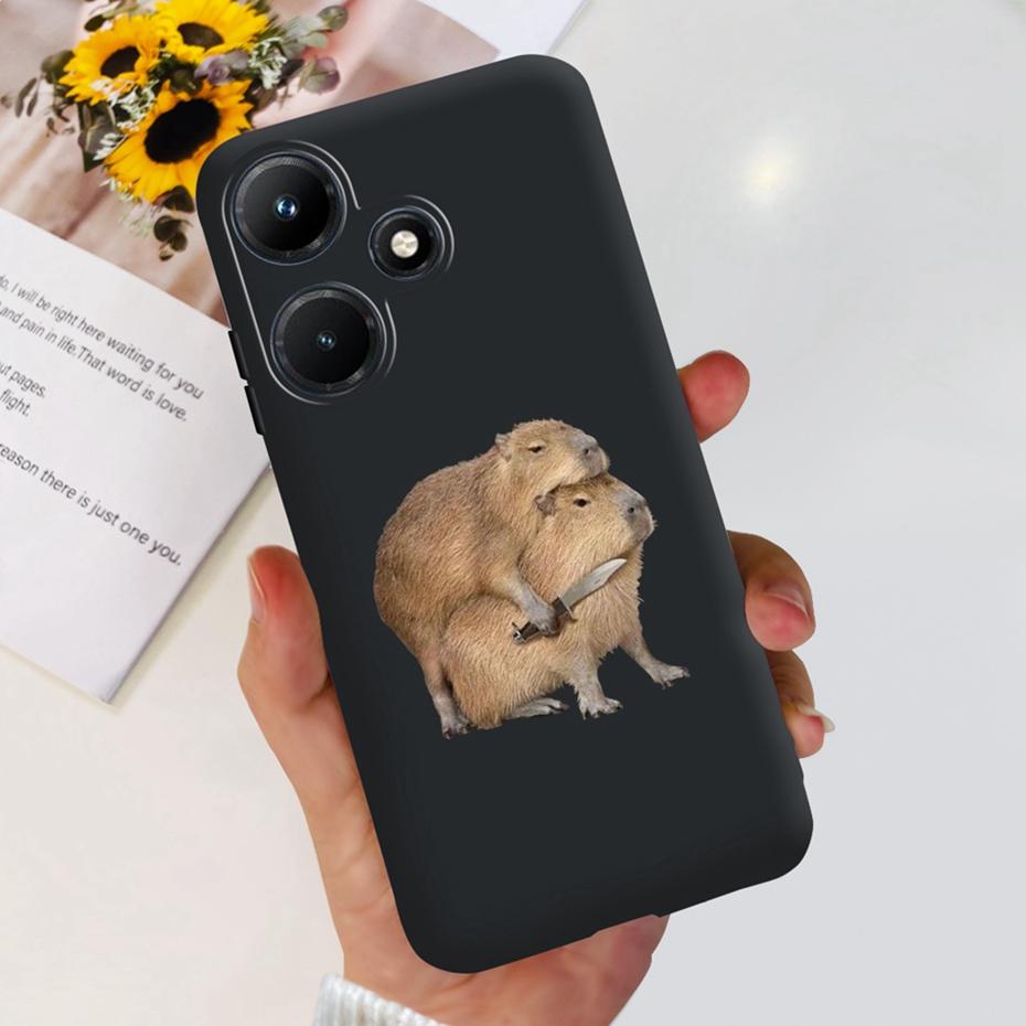 Милый Чехол Для Телефона Для Infinix Hot 30i Hot30 30 Play NFC 2023 Мягкий Силиконовый ТПУ Задняя Крышка Для Infinix Hot30i Hot 30 30Play