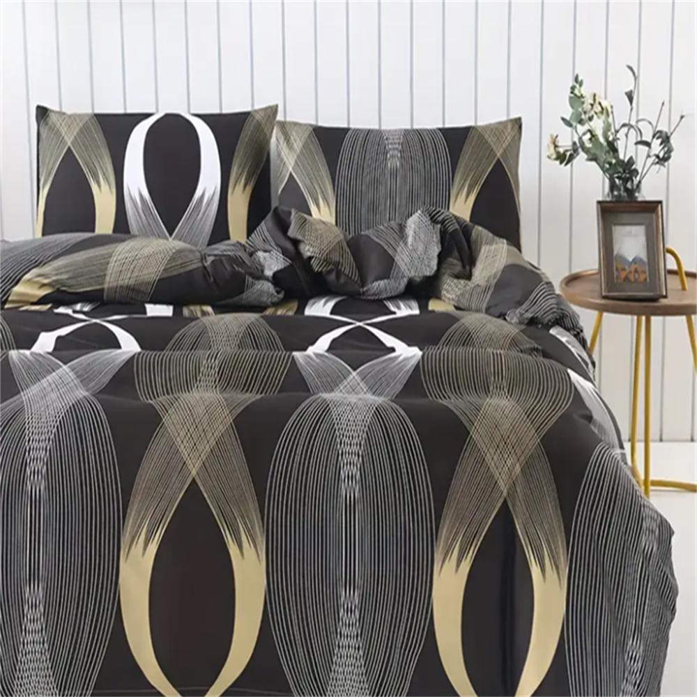 2 шт. Комплект пододеяльников Высококачественный флис Приятный к коже Удобный Растительный Геометрический Цветочный Домашний Гостиничный Текстиль 1 шт. Пододеяльник + 2 шт.