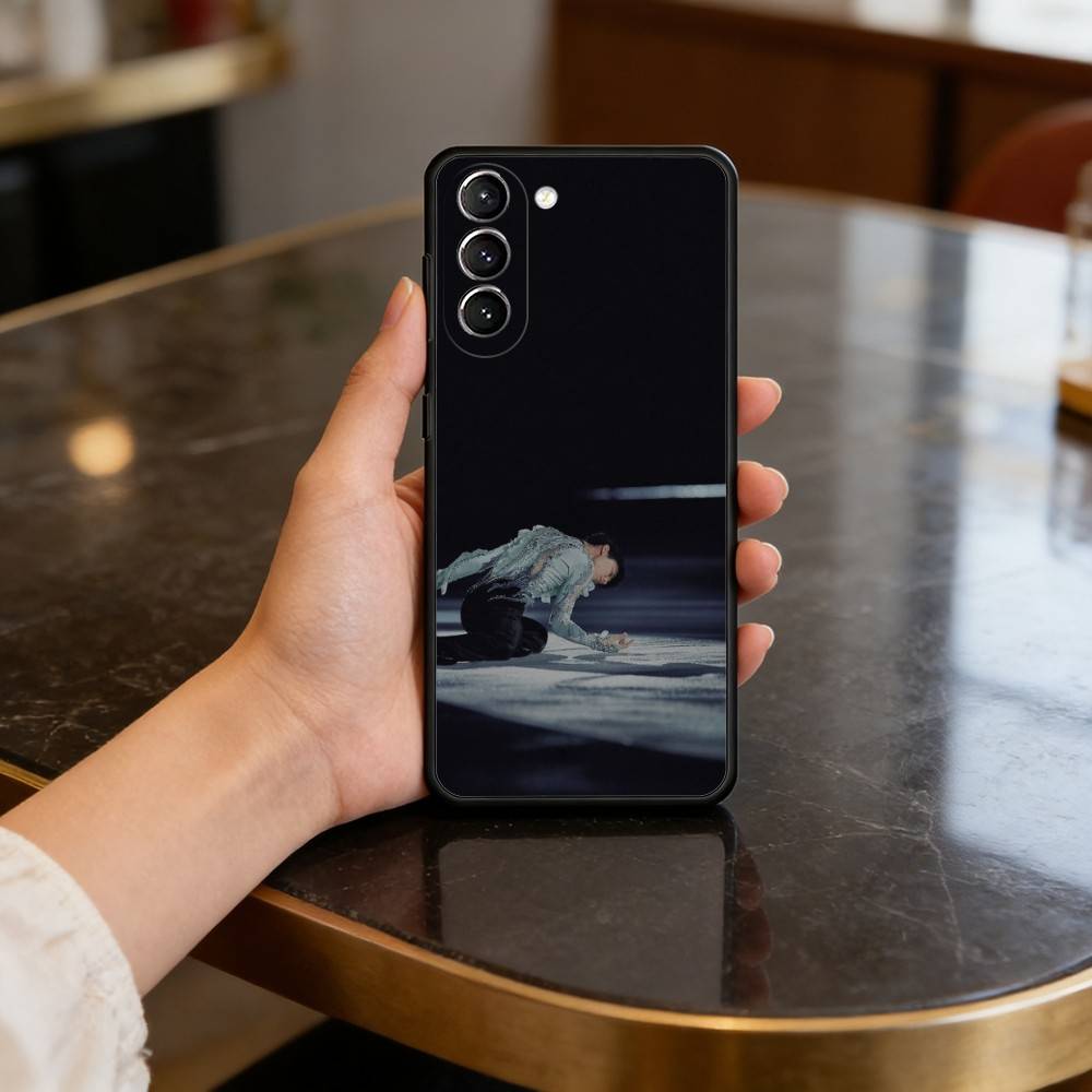 4A Jump L-Legend Phone Case For Samsung S25,24,23,22,30,21,10,9,Ultra,Plus,Lite,FE,4,5 G Soft Black Case
