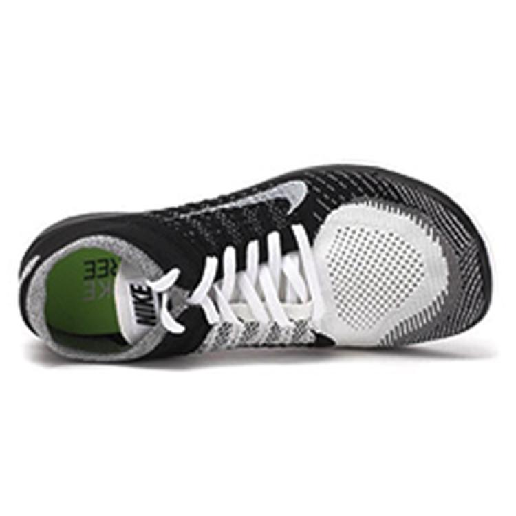 Nike Free 4.0 Flyknit Белый Черный 631053-100