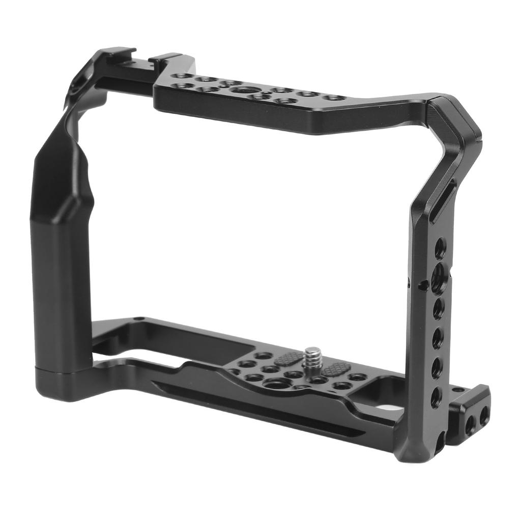 Aluminum Alloy Camera Protective Cage Film for Fuji X‑T4 Camera with Cold Shoe Mount