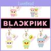 Акриловый брелок с мультяшным персонажем Blackpink, кольцо для ключей, украшение для рюкзака, высота 5 см