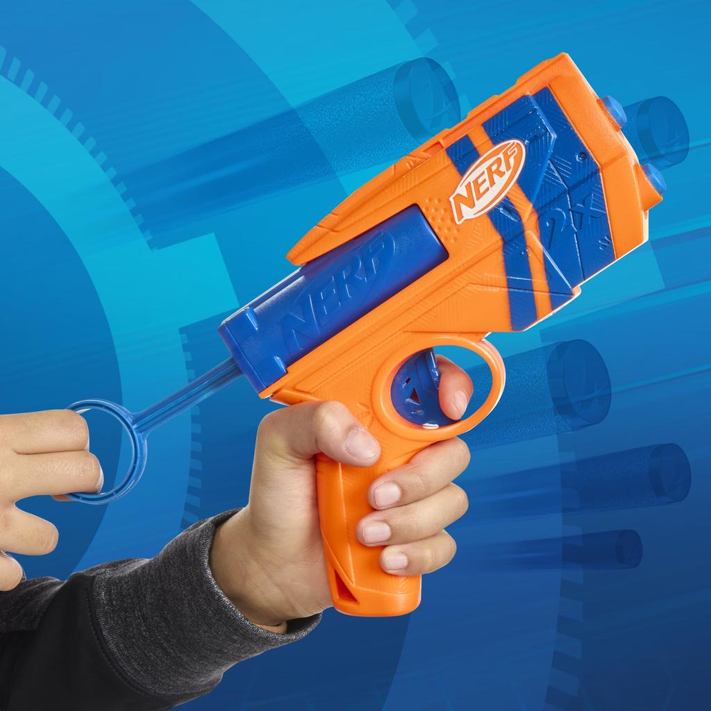 Hasbro Nerf N Series Duo Два 12 Официальный N1 Серия N На открытом воздухе Возрасты Аутентичная Упаковка Бластеры, Снаряды, Совместимый, Детская Игра, 8+, G1492,