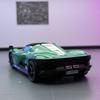 1:32 Convertible Version SP3 Alloy Sports Car Model Ornament Sound and Light Pull Back Children's Toy Car
